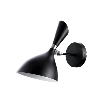 MORGAN fali lámpa 1xE14 fekete