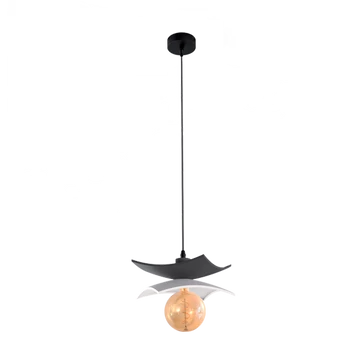 ROBBY függeszték 1xE27 fekete/fehér