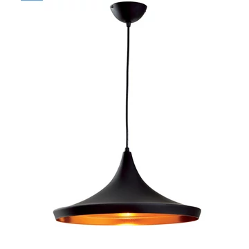 TIM-1B függeszték 1xE27 fekete/arany