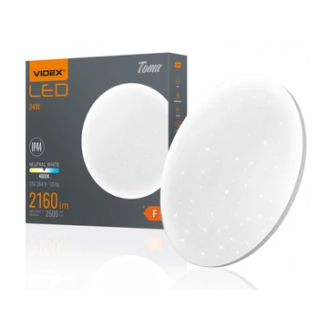 Videx Toma 24 W-os mennyezeti lámpa IP44-es védettségű