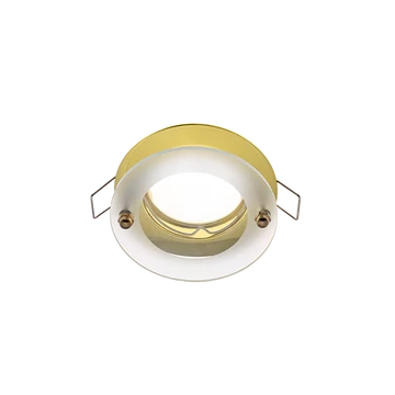 SA-702H  beépíthető spot lámpatest arany sülly. üveg előtéttel