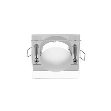 SA-712  beépíthető spot lámpatest sülly. üveg előtéttel króm