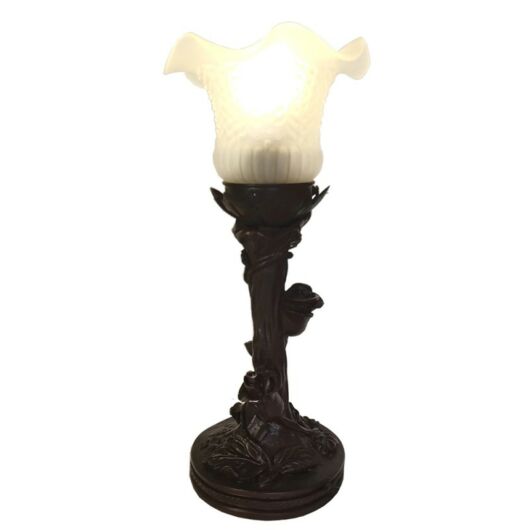 Filamentled  Bellflower UP L Tiffany asztali lámpa