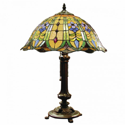 Filamentled Papple Tiffany asztali lámpa