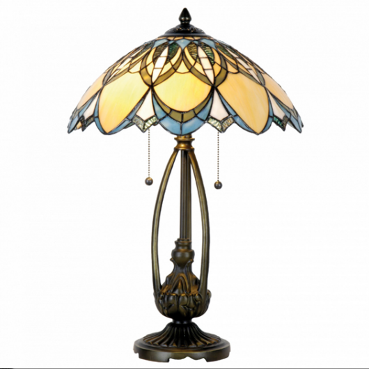 Filamentled Newbattle Tiffany asztali lámpa
