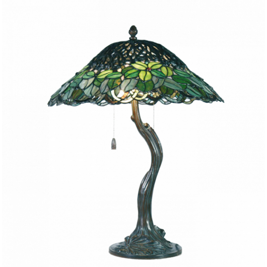 Filamentled Witham Tiffany asztali lámpa