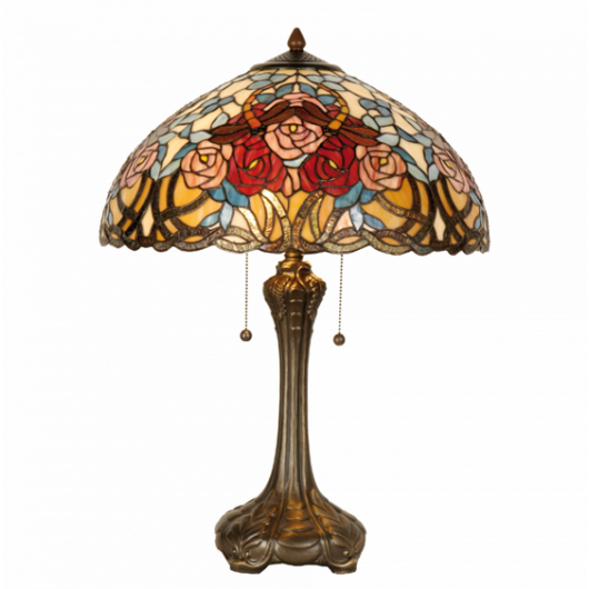 Filamentled Rose Tiffany asztali lámpa