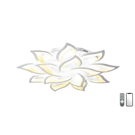 Lucero Fernando 120 W-os LED távirányítós mennyezeti lámpa fehér