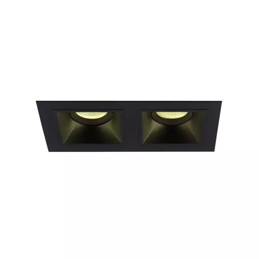 HIT II beépíthető lámpa GU10 2x50W fekete