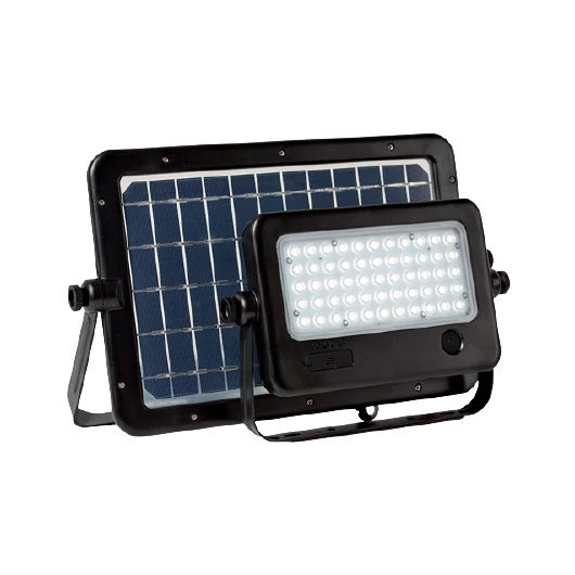 MONOKRISTÁLYOS NAPELEM + REFLEKTOR RADAR SENSOR 50W IP65