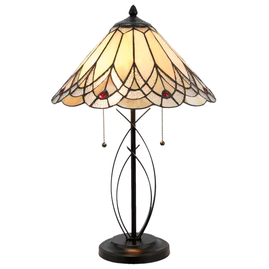 Filamentled Alyth Tiffany asztali lámpa