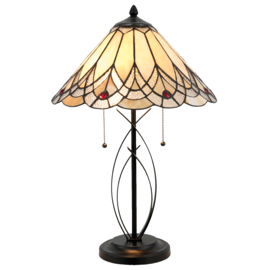 Filamentled Alyth Tiffany asztali lámpa