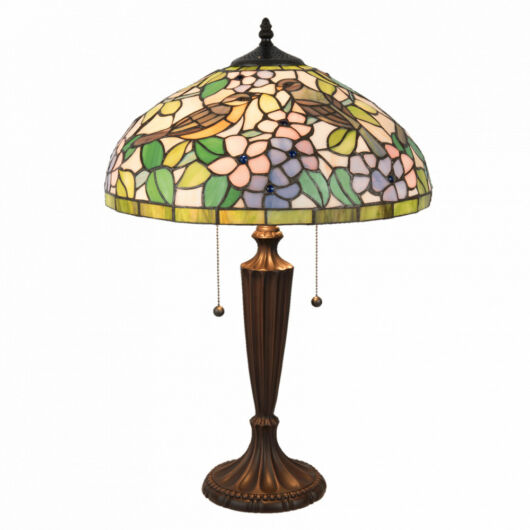 Filamentled Selby Tiffany asztali lámpa