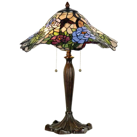Filamentled Ascot Tiffany asztali lámpa