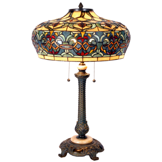 Filamentled Branxton Tiffany asztali lámpa