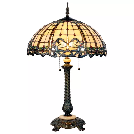 Filamentled Midleham Tiffany asztali lámpa