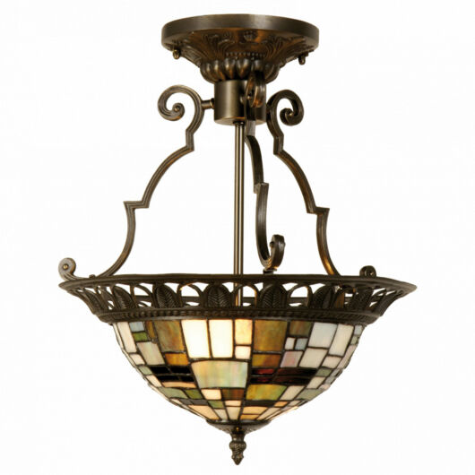 Filamentled Culmore Tiffany mennyezeti lámpa