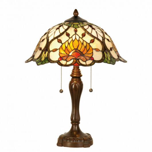 Filamentled Prestatyn Tiffany asztali lámpa