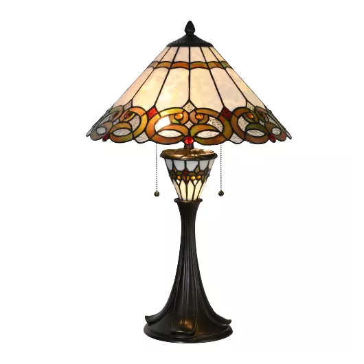 Filamentled Garve Tiffany asztali lámpa