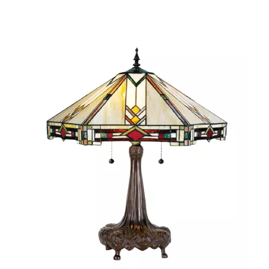 Filamentled Salen Tiffany asztali lámpa