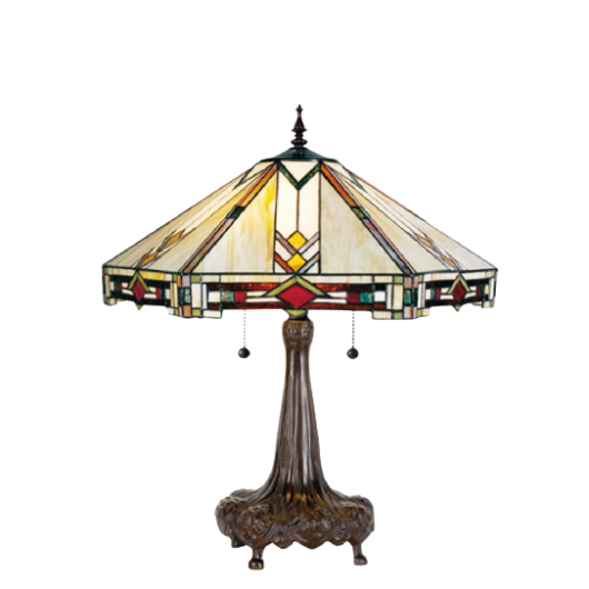 Filamentled Salen Tiffany asztali lámpa