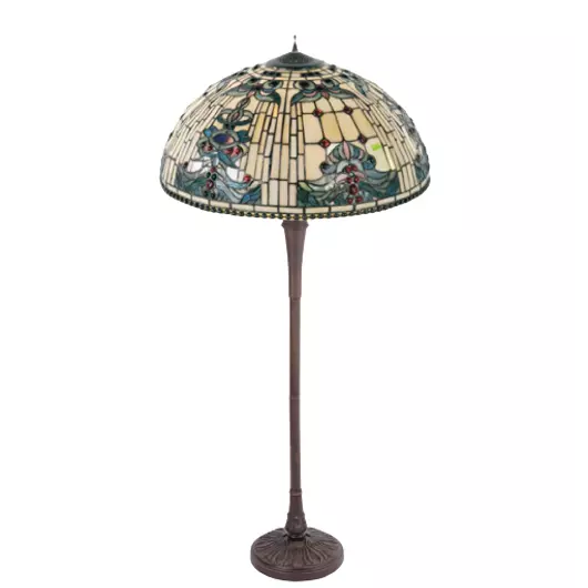 Filamentled Reepham Tiffany álló lámpa 
