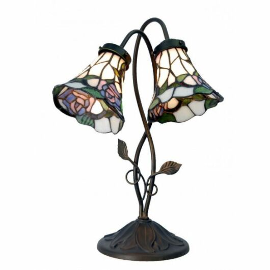 Filamentled Aberporth Tiffany asztali lámpa
