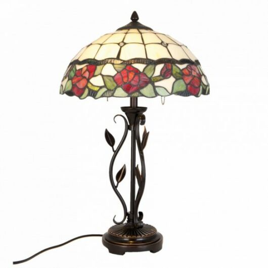 Filamentled Anslow Tiffany asztali lámpa