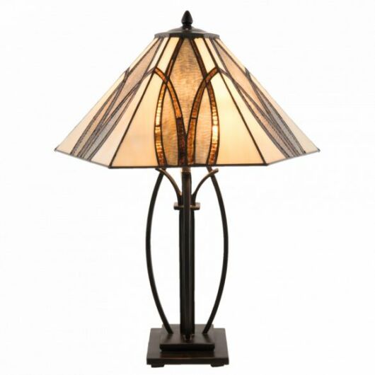 Filamentled Millom Tiffany asztali lámpa