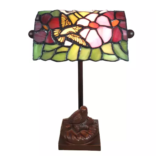Filamentled Bird Tiffany asztali lámpa 1x25W