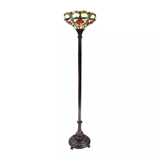 Filamentled Rose Tiffany álló lámpa