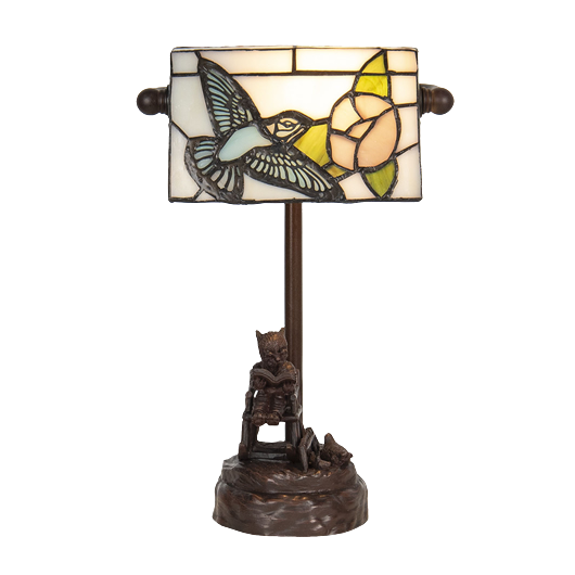 Filamentled Bird W Tiffany asztali lámpa