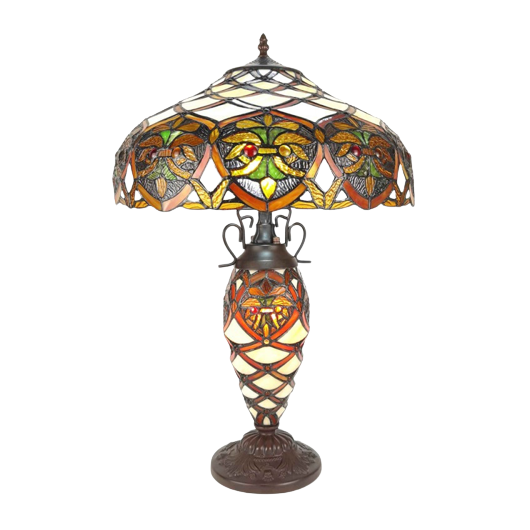  Filamentled Beulah Tiffany asztali lámpa