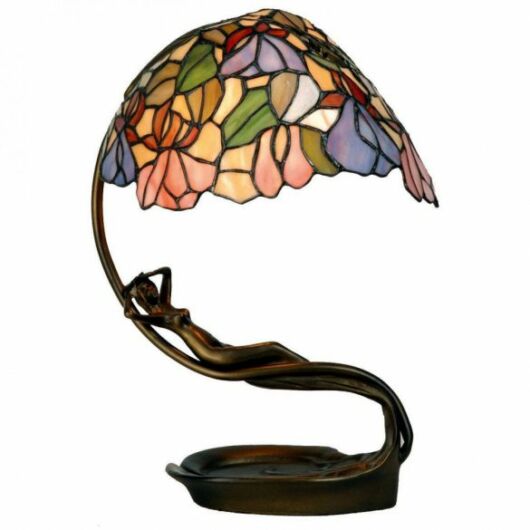 Filamentled Madeley Tiffany asztai lámpa
