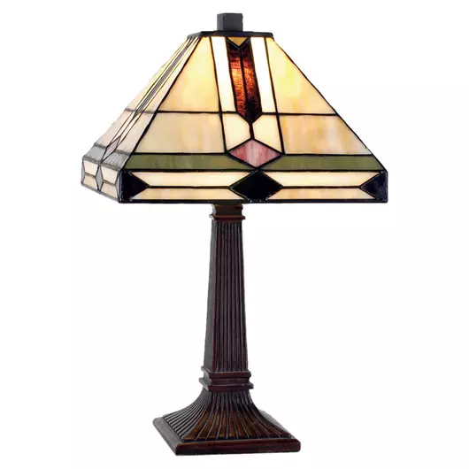 Filamentled Prestbury Tiffany asztali lámpa 