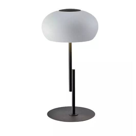 HENDRIX LED asztali lámpa, fekete, fehér