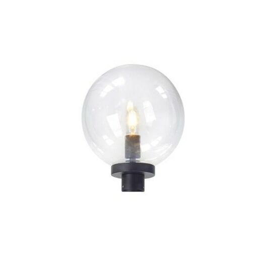SPHERE kültéri lámpafej ARTIC (107122) modellhez fekete/üveg E27 1x100W