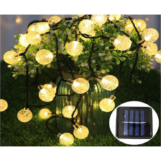 MasterLED Napelemes gömb alakú girland 20 led 485 cm