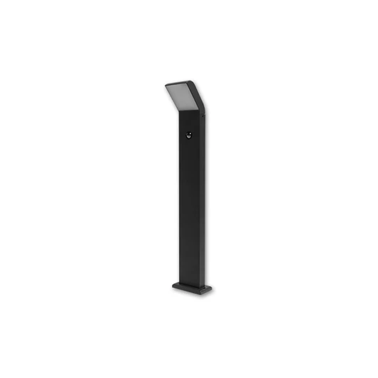MasterLED Clark 12 W-os 80 cm fekete kültéri állólámpa mozgásérzékelővel