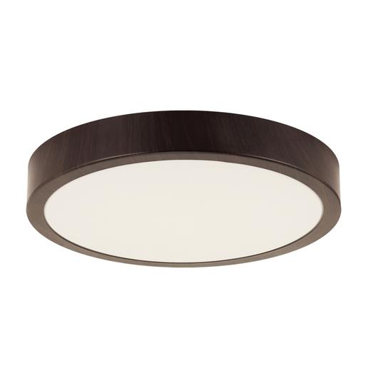 Strühm ATUT kör alakú 24W-os LED lámpa, wenge, 380x380 mm, IP44-es védettségű