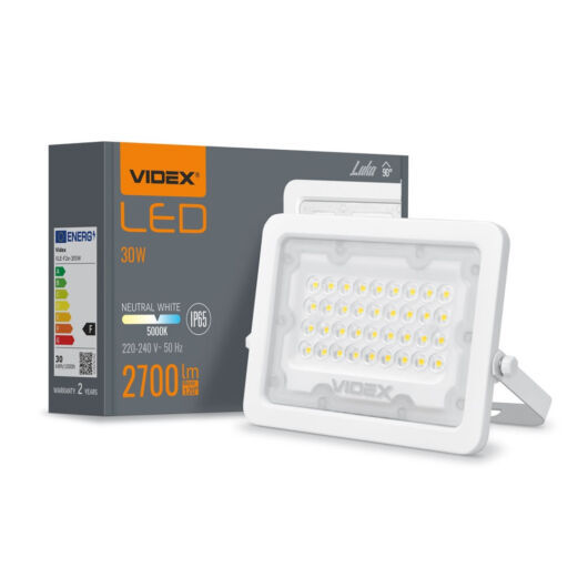 Videx F2e 30 W-os natúrfehér LED reflektor