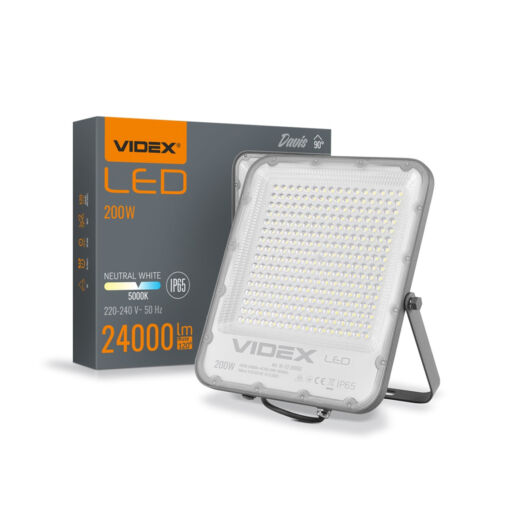 Videx Davis 200 W-os, 5000K, 24 000lm, LED reflektor