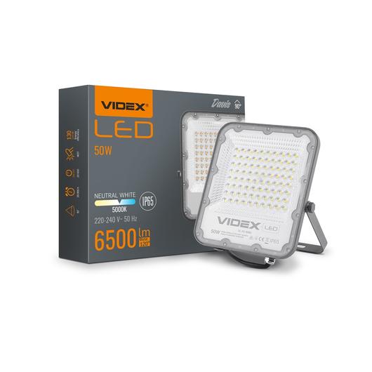 Videx Davis 50 W-os 5000K, 6 500lm, LED reflektor