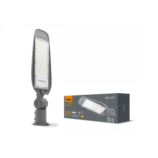 Videx LED 50 W-os forgatható utcai lámpa