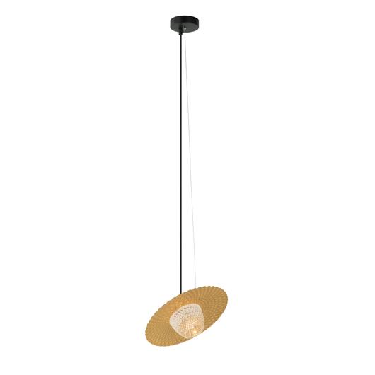 CARMEN függeszték fekete, arany 25W