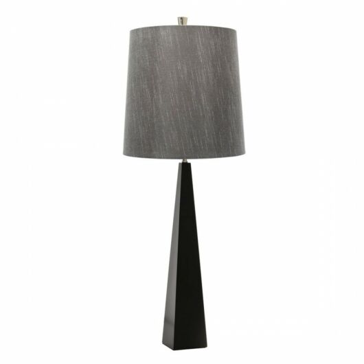 Ascent Elstead asztali lámpa fekete, sötétszürke