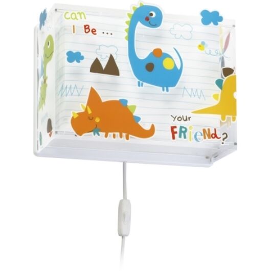 Dalber gyereklámpa - 'dinos' fali lámpa