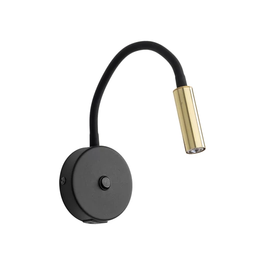 TK Lighting Wall lamp+USB LAGOS 10201 1xG9 gold
