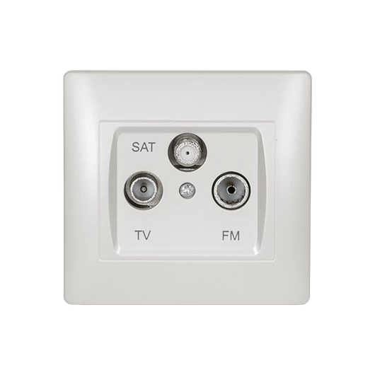 RHYME TV+FM+SAT ALJZAT FEHÉR METÁL