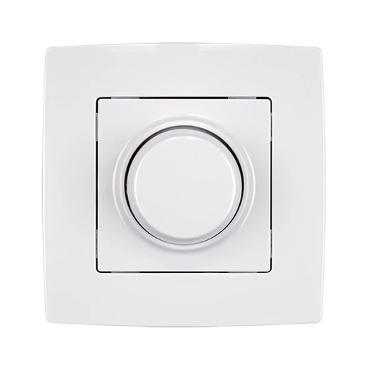 CITY DIMMER LED KAPCSOLÓ (3-300W) FEHÉR METÁL